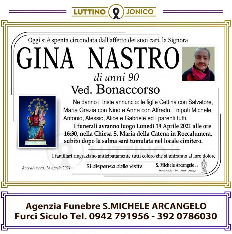 Gina  Nastro 